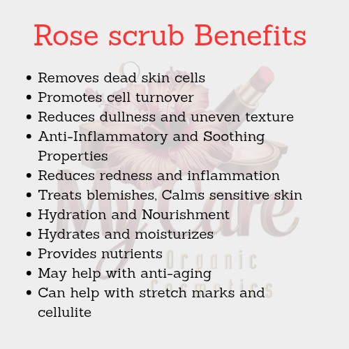 Rose scrub 100 gm