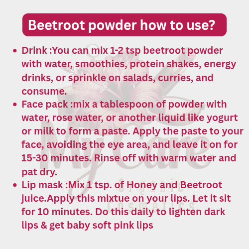Beetroot powder ( பீட்ரூட் பொடி) 50 gm