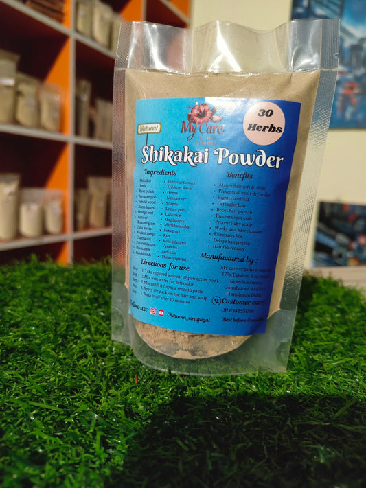 Shikakai Powder (சீயக்காய் பொடி) - Without foam 100 gm