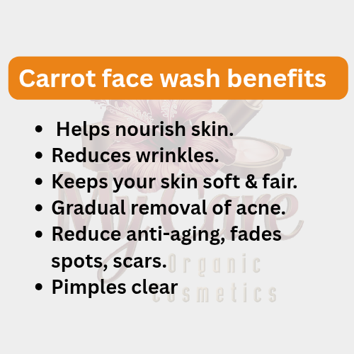 Carrot Face wash (கேரட் ஃபேஸ் வாஷ்) 100 ml